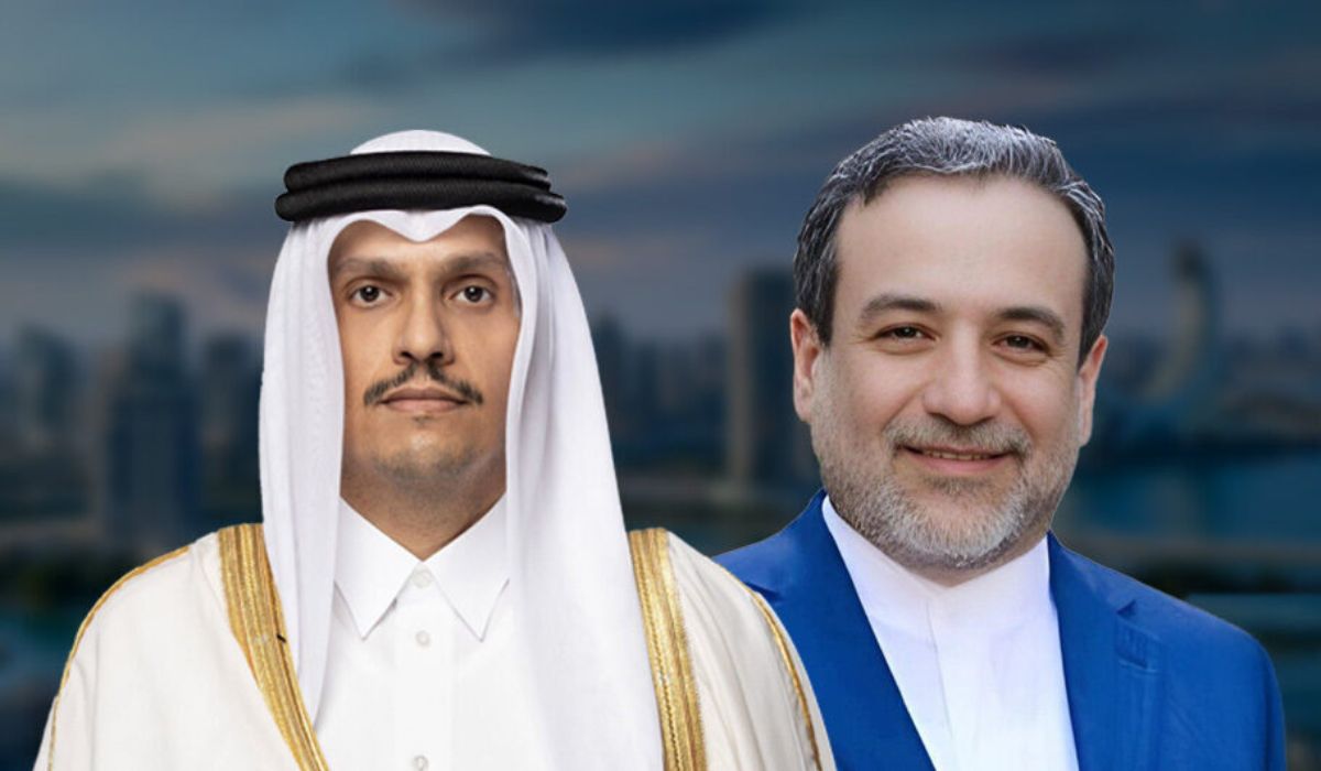 Qatar PM & Iran FM discuss ceasefire, urge dialogue & stress the safeguarding of maritime security